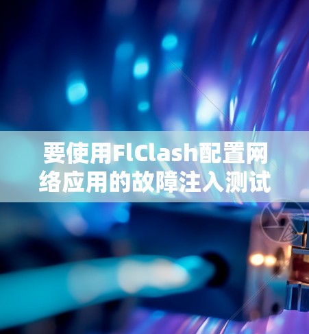 要使用FlClash配置网络应用的故障注入测试,可以按照以下步骤进行