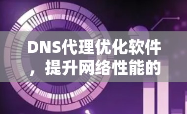 DNS代理优化软件,提升网络性能的关键技术