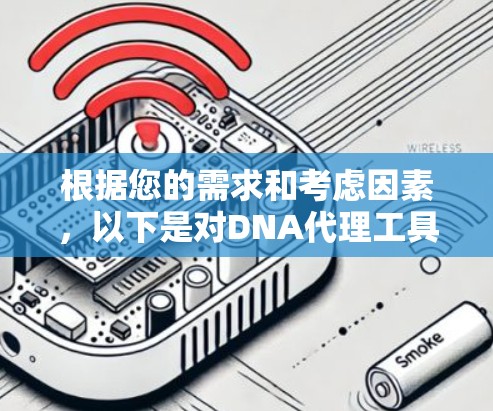 根据您的需求和考虑因素,以下是对DNA代理工具的总结和推荐