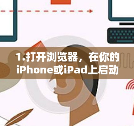 1.打开浏览器,在你的iPhone或iPad上启动浏览器,如Safari